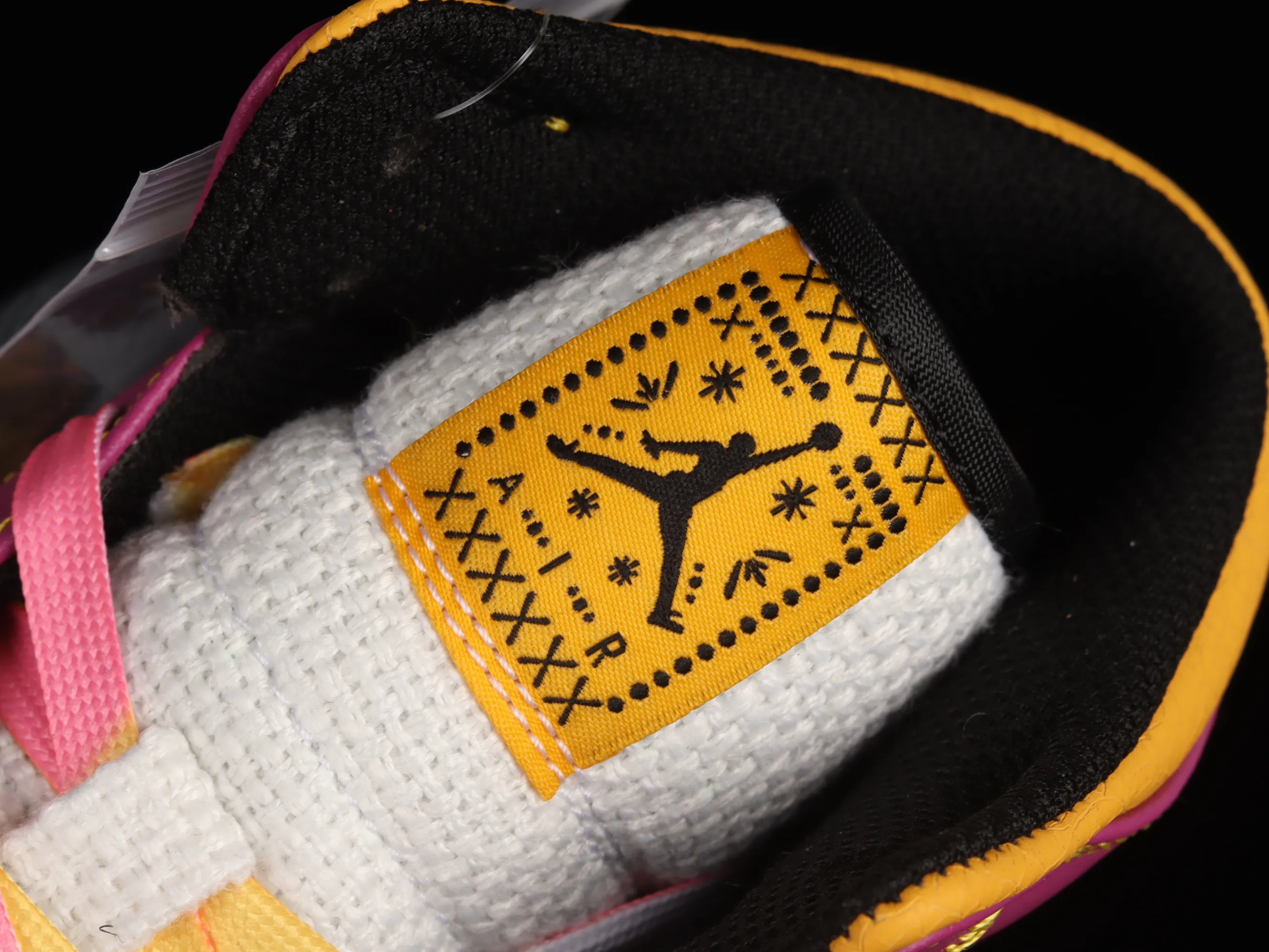 All Categories Air Jordan Jordan Series Basketball Shoes Air Jordan 1 Mid Air Jordan 1 Mid AJ1 Joe 1 Day of the Dead White Yellow Pink Mid Basketball Shoes DC0350-100